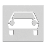 Wegmarkering spuitmal PVC (5mm) - Sjabloon auto