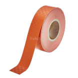 Ruban réfléchissant orange - Rouleau de 45m x 50mm
