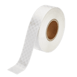 Ruban réfléchissant blanc - rouleau de 45 mètres (50mm)