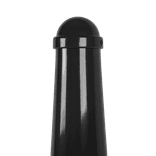 Konischer Absperrpfost aus Stahl (1050mm) zum Einbetonieren