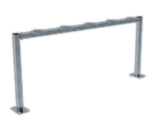Arceau pour trottinettes électriques en acier - 5 places