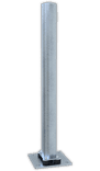Poteau de protection flexible Ø89 mm galvanisé