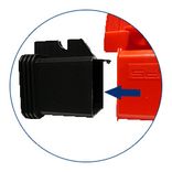 Bakenleuchte BASt Powernox - für TL-Baken und Absperrgitter