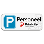 Parkeerbord met je eigen logo - 500x200mm