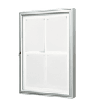 Aluminium posterbord vitrine 594x841mm met veiligheidsglas en slot