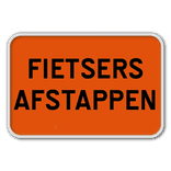 Panneau d'information 3:2 réfléchissant -  impression personnalisée (fichier client requis)