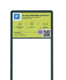 Informatiebord TS70 - parkeren QR-code Leisurelands - 2:3