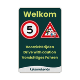 Bord DOR aluminium - vissen verboden Leisurelands - 2:3