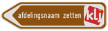 Informatiebord pijl reflecterend met je eigen opdruk
