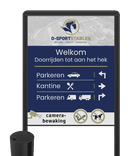 Informatiebord TS-R70 reflecterend eigen ontwerp/beeldmateriaal