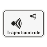 Verkeersbord SB250 - Trajectcontrole