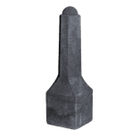 Afzetpaal beton TS2 - 105cm - antracietgrijs