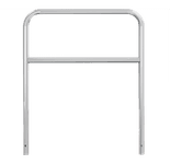 Arceau vélo en acier galvanisé avec barre intermédiaire – 900 x 1300 mm