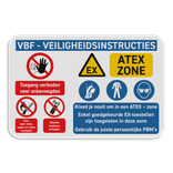 Informatiebord 3:2 reflecterend met je eigen opdruk