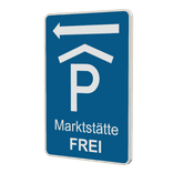 Hinweisschild Rechteckig 2:3, reflektierend, mit eigenem Design