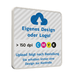 Hinweisschild Quadratisch, reflektierend mit eigenem Design