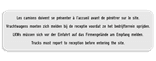 Panneau d'information 11:3 réfléchissant avec votre propre impression