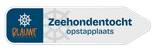 Verkeersbord pijlvorm - reflecterend met eigen ontwerp/beeldmateriaal