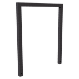 Anlehnbügel Fahrrad (Stahlrohr 60x40mm) 1000x1200mm ohne Querholm - zum Einbetonieren