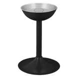 Cendrier extérieur sur pied Ø410mm avec grille pour mégots