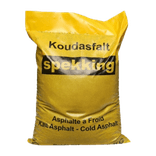 Asphalte à froid 25kg – réparation de nids-de-poule et chaussées