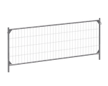 Clôture basse de chantier en acier 3500x1200mm – 11kg