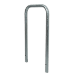 Arceau vélo galvanisé sans traverse avec ancrages – 600 x 1300 mm