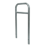 Arceau vélo galvanisé avec traverse et ancrages – 600 x 1300 mm