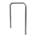 Arceau à vélos en acier 900x1300mm sans barre transversale - avec ancrages au sol