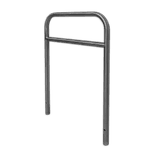 Arceau vélo inox avec barre transversale et ancrages – 900 x 1300 mm