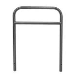 Arceau vélo inox avec barre transversale et ancrages – 900 x 1300 mm