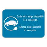 Panneau d'information 3:2 réfléchissant avec votre propre impression