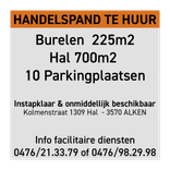 Alupanel bordpaneel - met eigen ontwerp / logo reflecterend