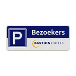 Parkeerbord in huisstijl - 500x200mm