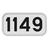 Panneau d'information 400x200mm réfléchissant -  impression personnalisée (fichier client requis)