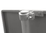 Rohrschellen Ø48mm 2er-Set - für Alform Schilder