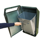Bammens Capitole Prestige buitenafvalbak 50 liter groen