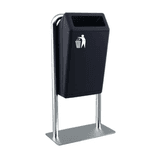 Poubelle extérieure Bammens Capitole Prestige 50L – noire
