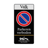 Verkeersbord 1-2 van der Valk exclusief - Reflecterend