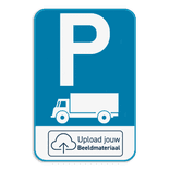 Parkeerbord E9c - Met je eigen logo