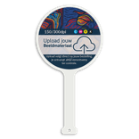 Handbordje - reflecterend met je eigen opdruk