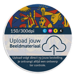 Informatiebord rond reflecterend met je eigen opdruk
