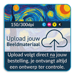 Informatiebord vierkant reflecterend met je eigen opdruk