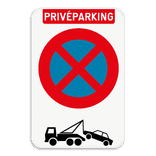Privé parking parkeerverbod E3 + wegsleepregeling