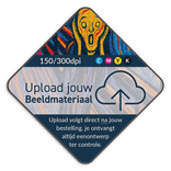 Informatiebord ruit reflecterend met je eigen opdruk