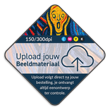 Informatiebord ruit reflecterend met je eigen opdruk