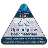 Informatiebord driehoek reflecterend met je eigen opdruk