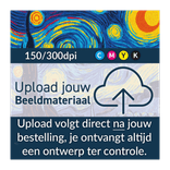 Informatiebord vlak 1:1 reflecterend met je eigen opdruk