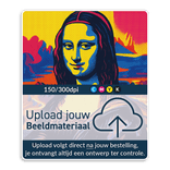 Informatiebord 1100x1300 reflecterend met je eigen opdruk