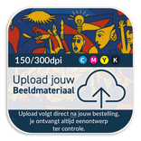 Informatiebord vierkant 225x225 reflecterend met je eigen opdruk